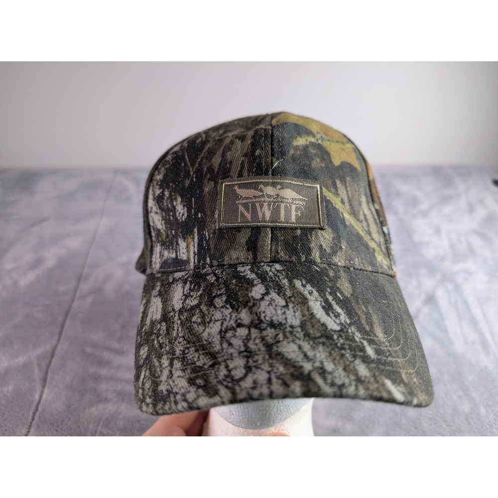 NWTF National Wild Turkey Federation Camo Baseball Hat Empire Adjustable Cap